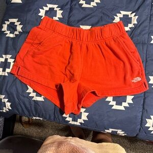 The North Face Women's Vibrant Red Athletic Shorts